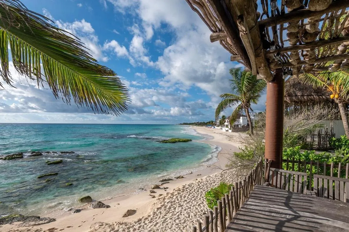 Traditional Beachfront Villa With Cenote, Close To Playa Puerto Morelos