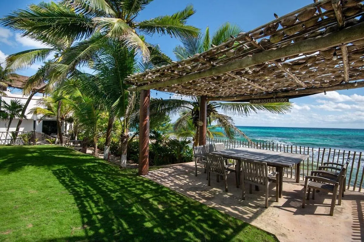 Traditional Beachfront Villa With Cenote, Close To Playa Puerto Morelos 0*,  Mexico