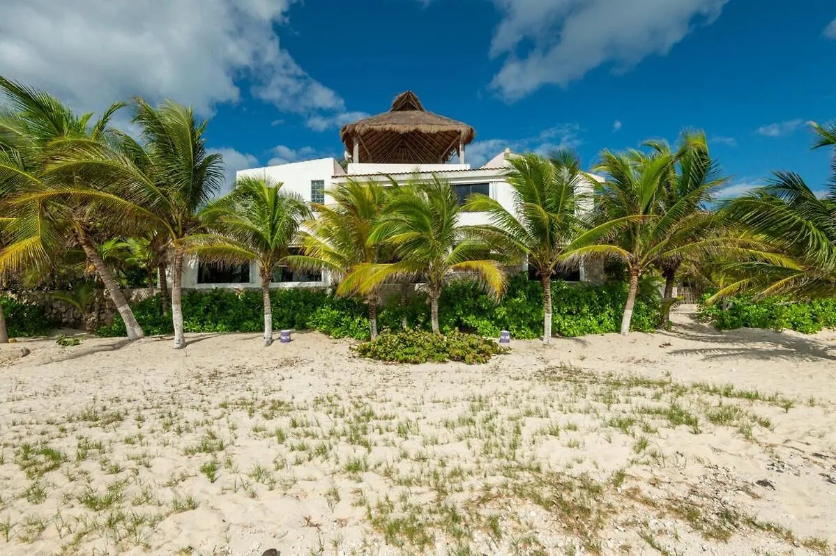 Traditional Beachfront Villa With Cenote, Close To Playa Puerto Morelos