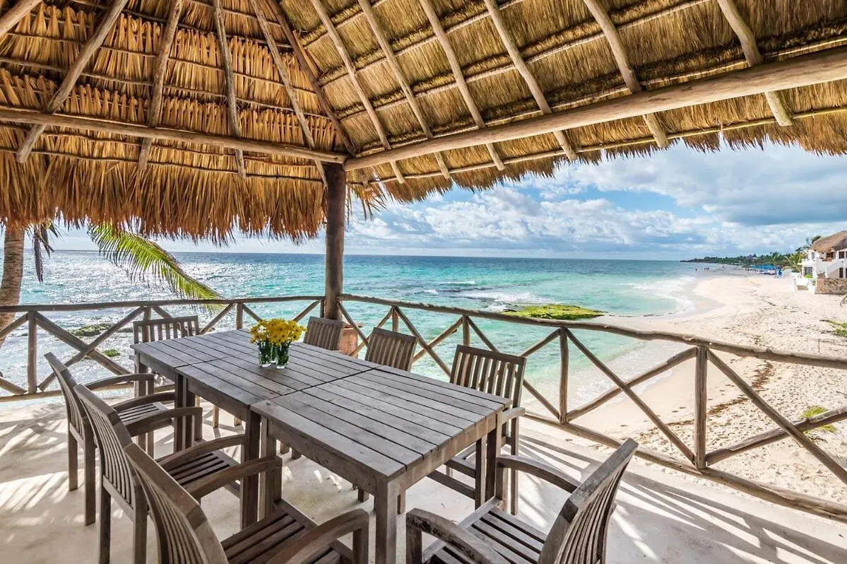 Traditional Beachfront Villa With Cenote, Close To Playa Puerto Morelos 0*,  Mexico