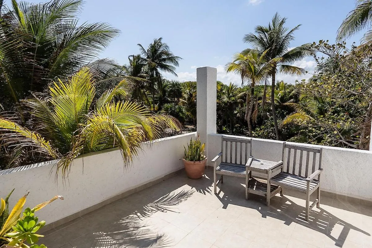 Traditional Beachfront Villa With Cenote, Close To Playa Puerto Morelos