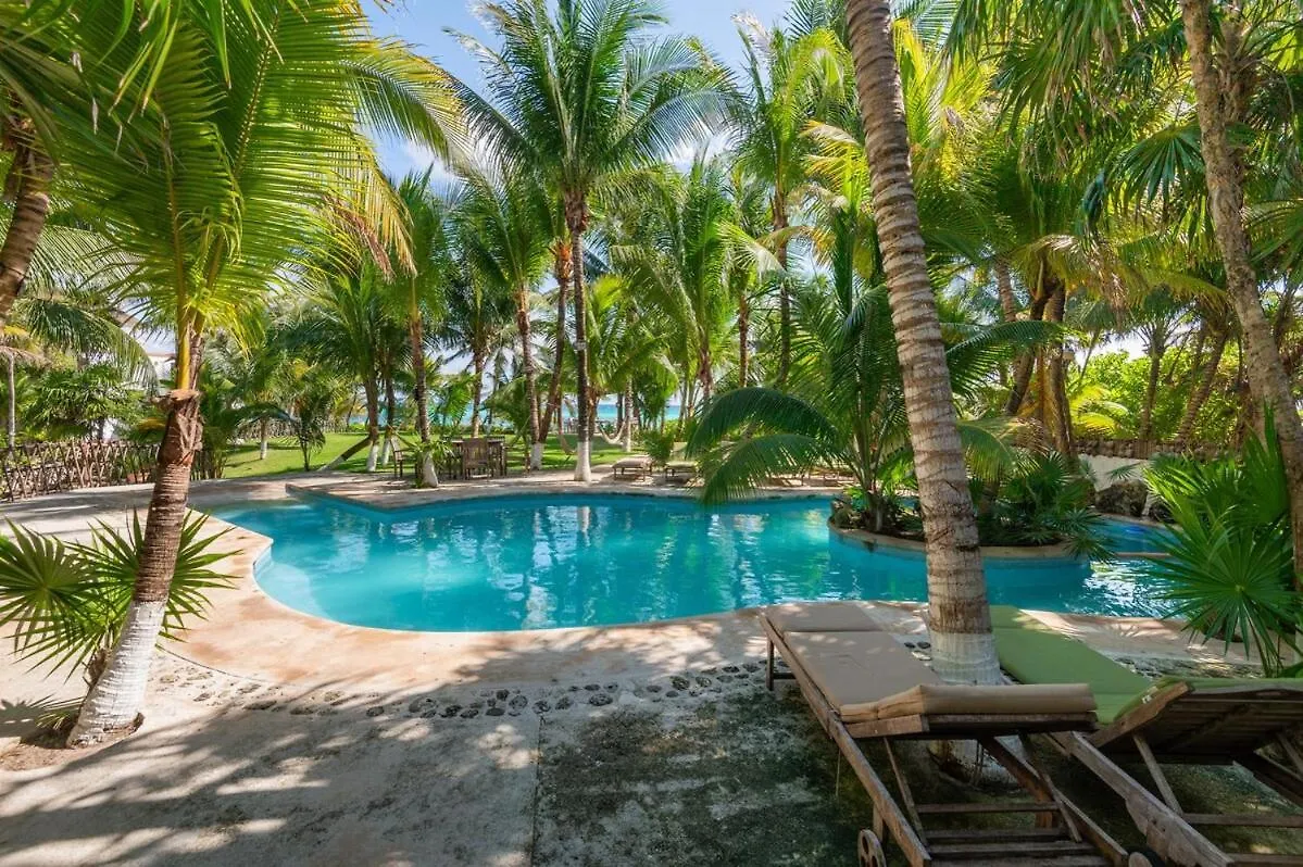Traditional Beachfront Villa With Cenote, Close To Playa Puerto Morelos