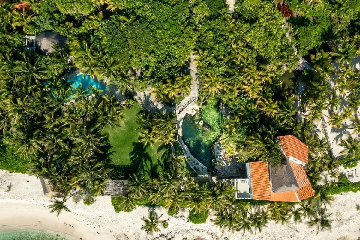 Traditional Beachfront Villa With Cenote, Close To Playa Puerto Morelos